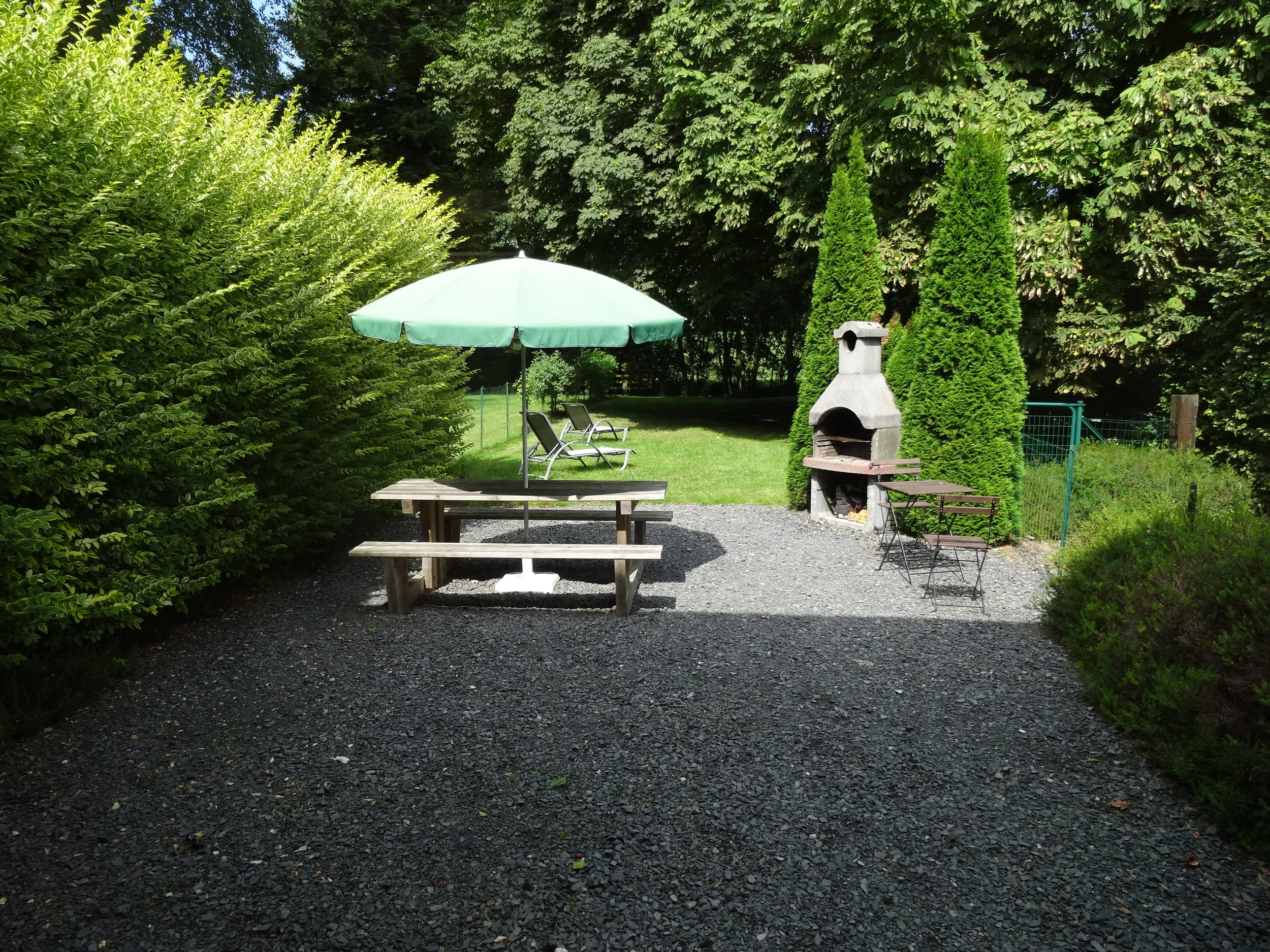 Gîte Delille tuin