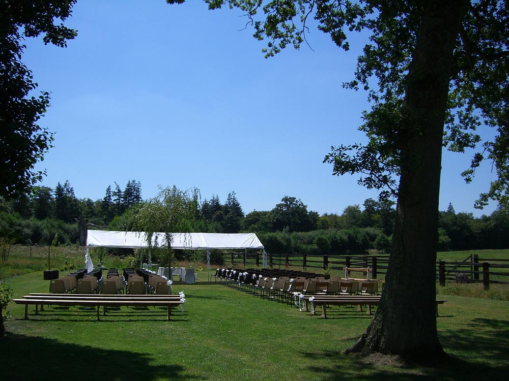 Organisation d'un mariage en extérieur - Domaine de la Tour