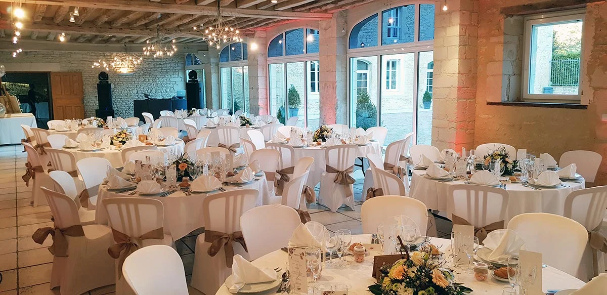 Salle de réception Louis XV - Domaine de la Tour