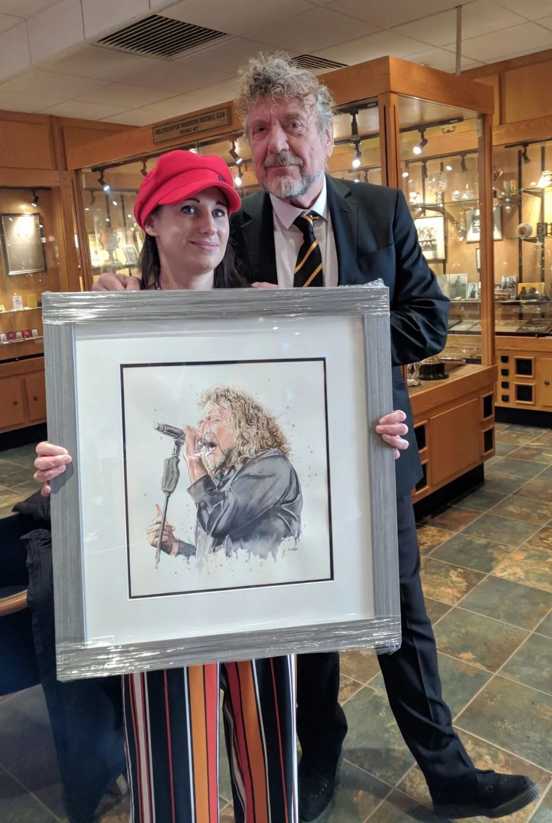 Robert Plant of Led Zeppelin