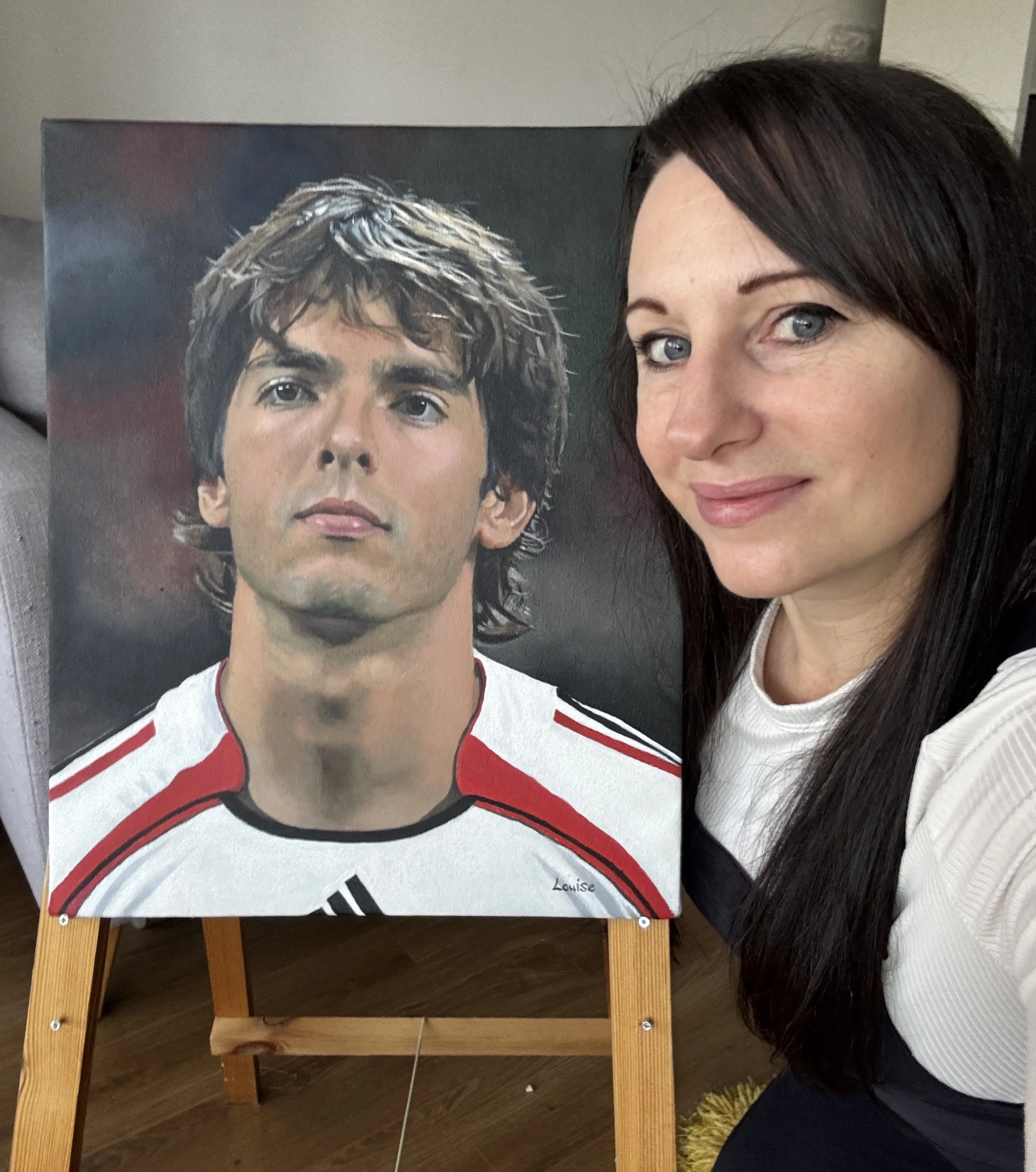 Kaká painting / AC Milan