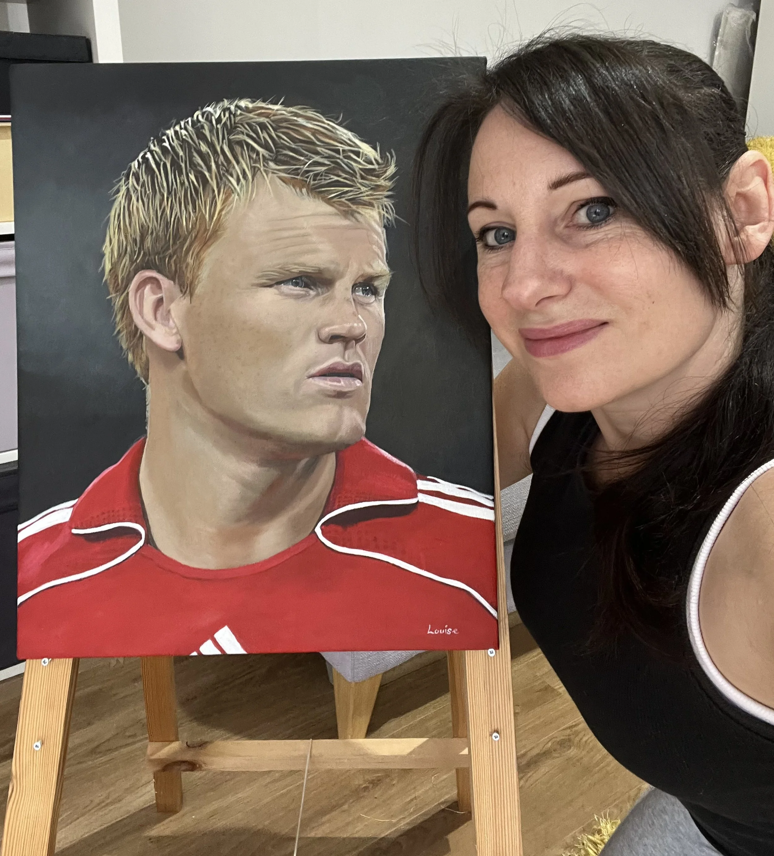 John Arne Riise painting / Liverpool