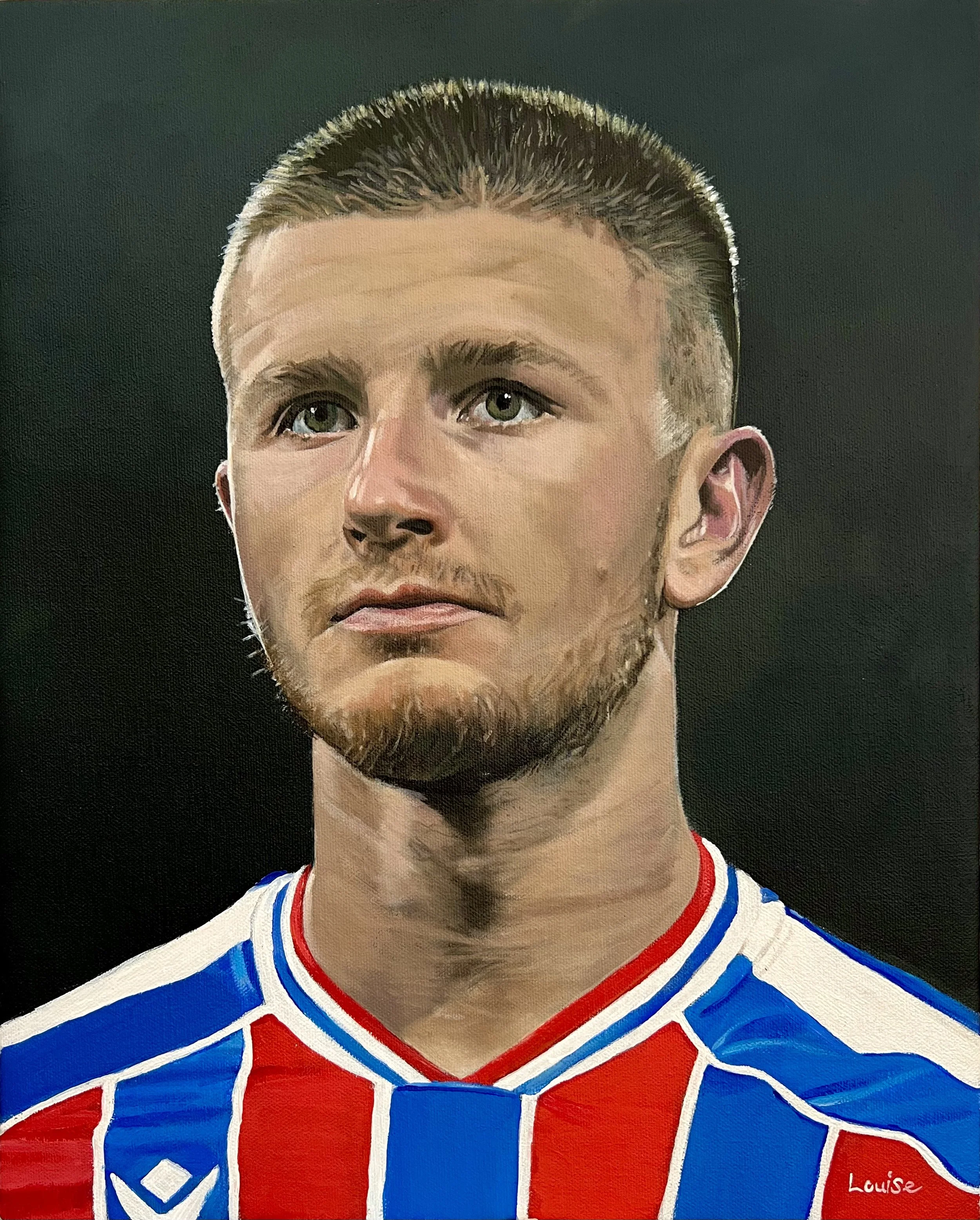 Adam Wharton painting / Crystal Palace