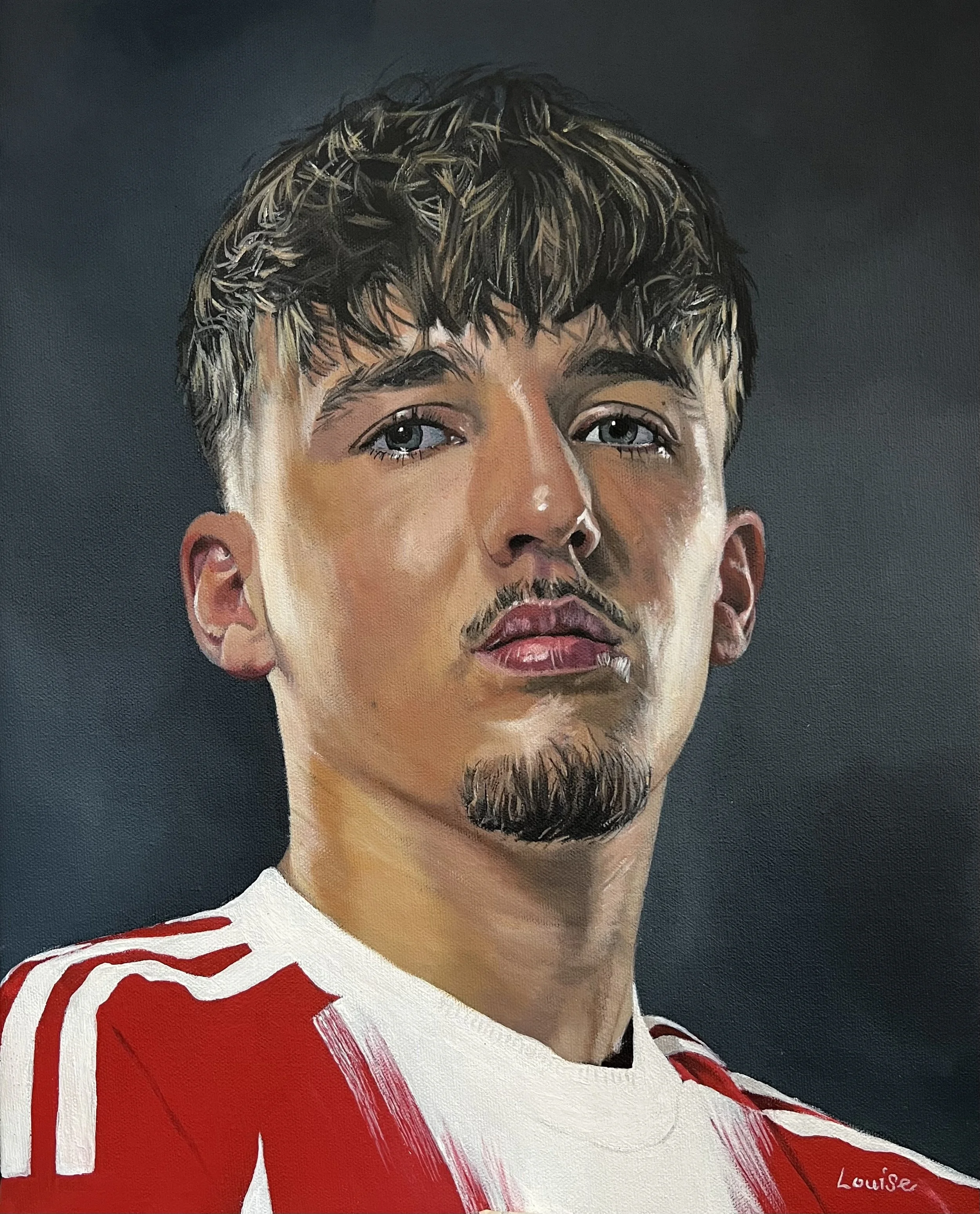 Lennart Karl painting / Bayern Munich