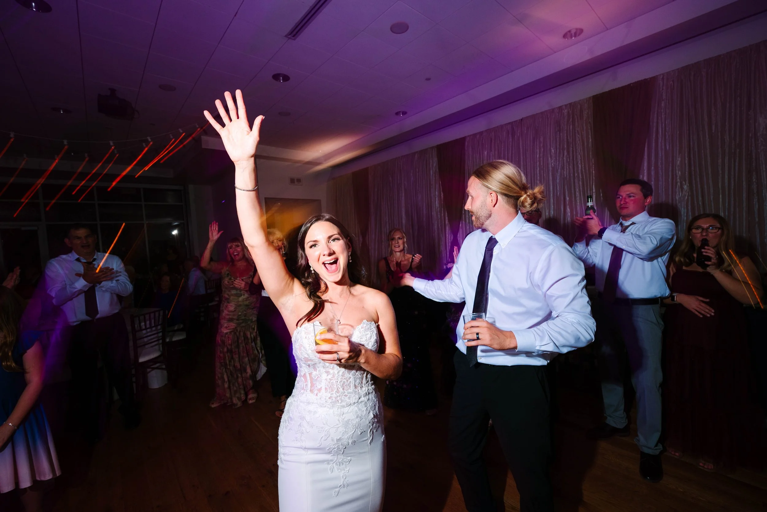 reception photo at phipps wedding