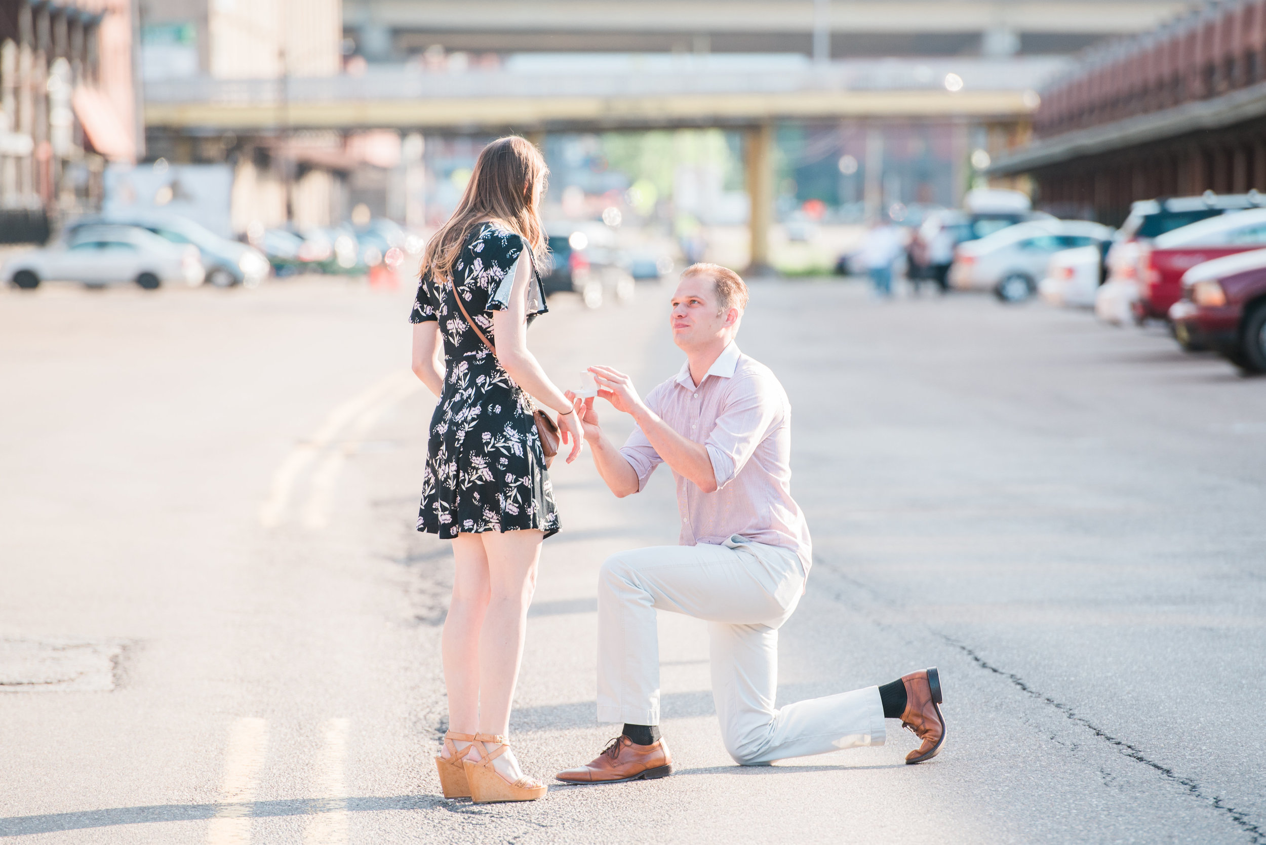 pittsburgh proposal engagement wedding strip district