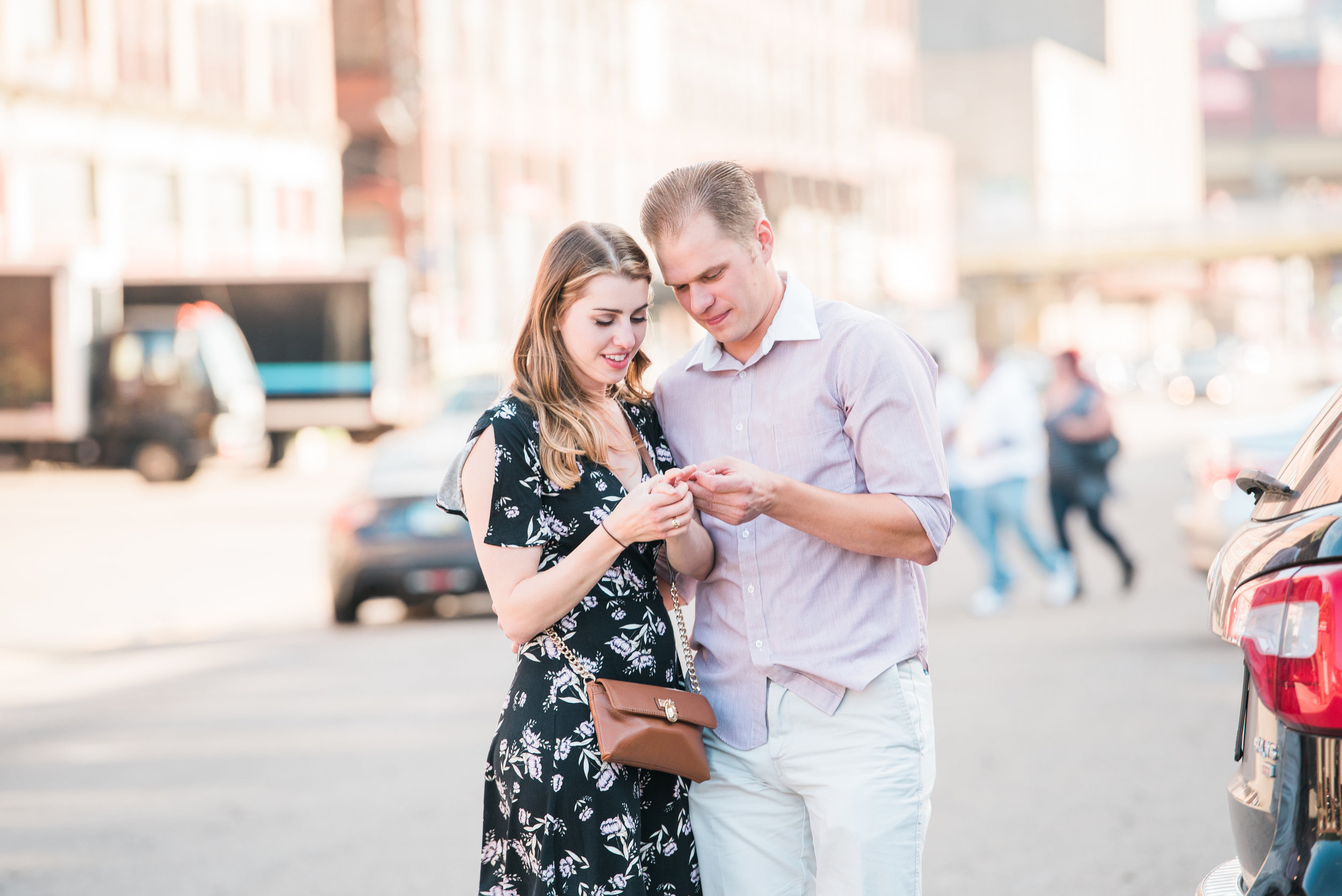 pittsburgh proposal engagement wedding strip district