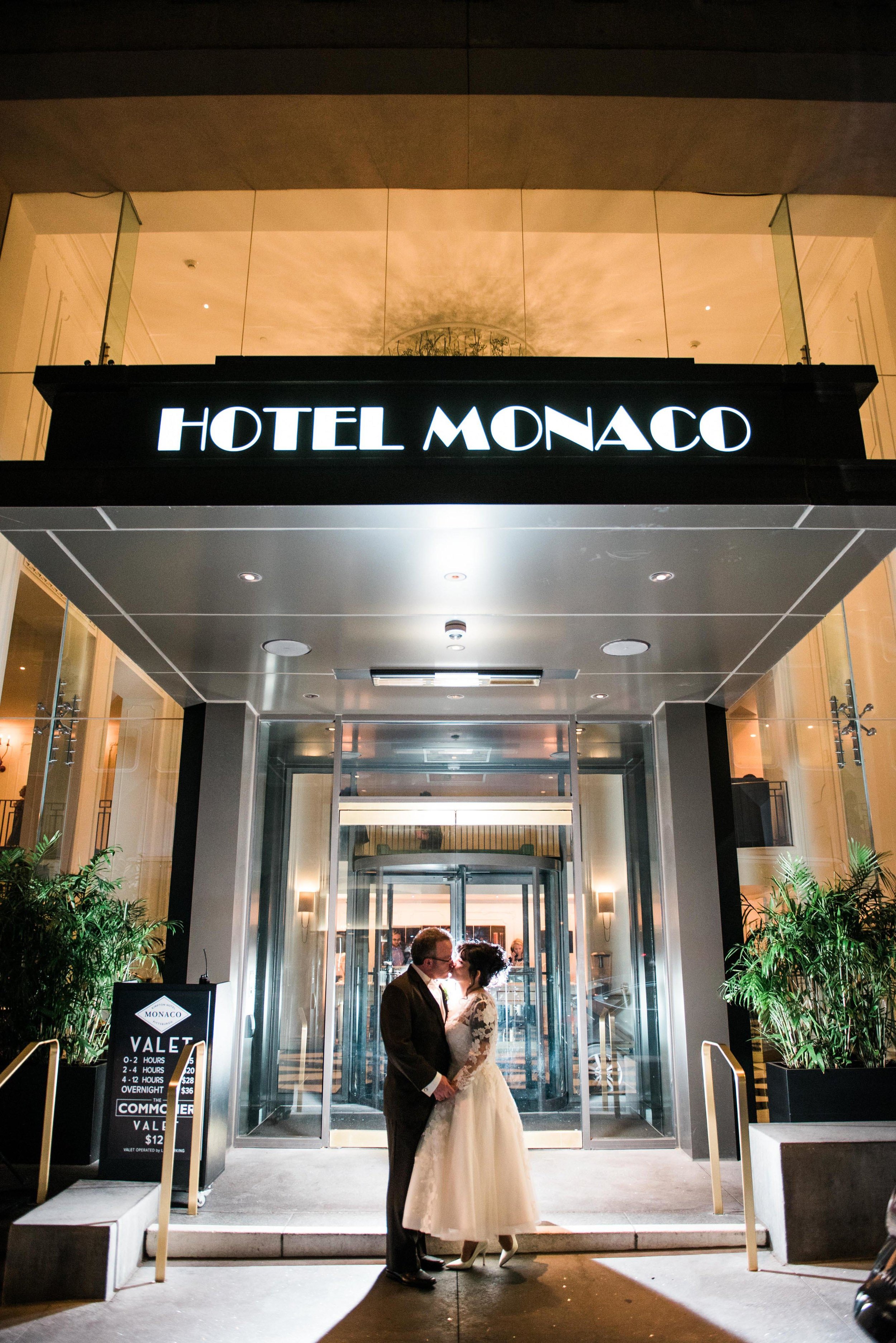 pittsburgh wedding photographers hotel monaco