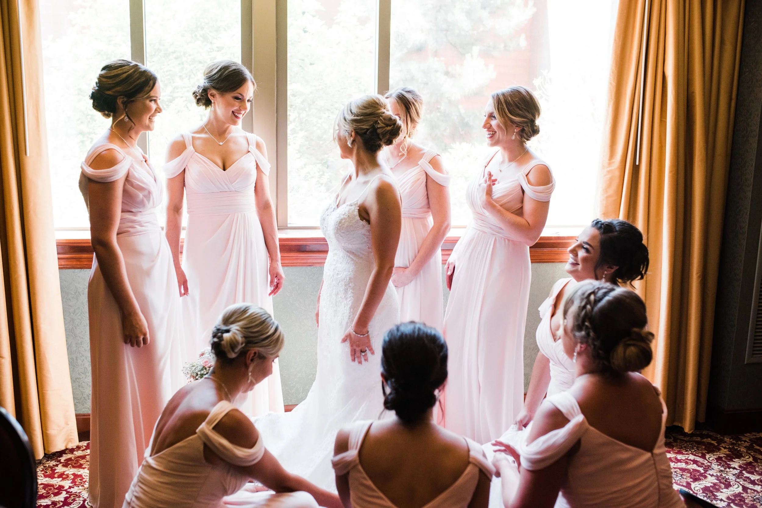 pittsburgh wedding photographer, pittsburgh marriott north
