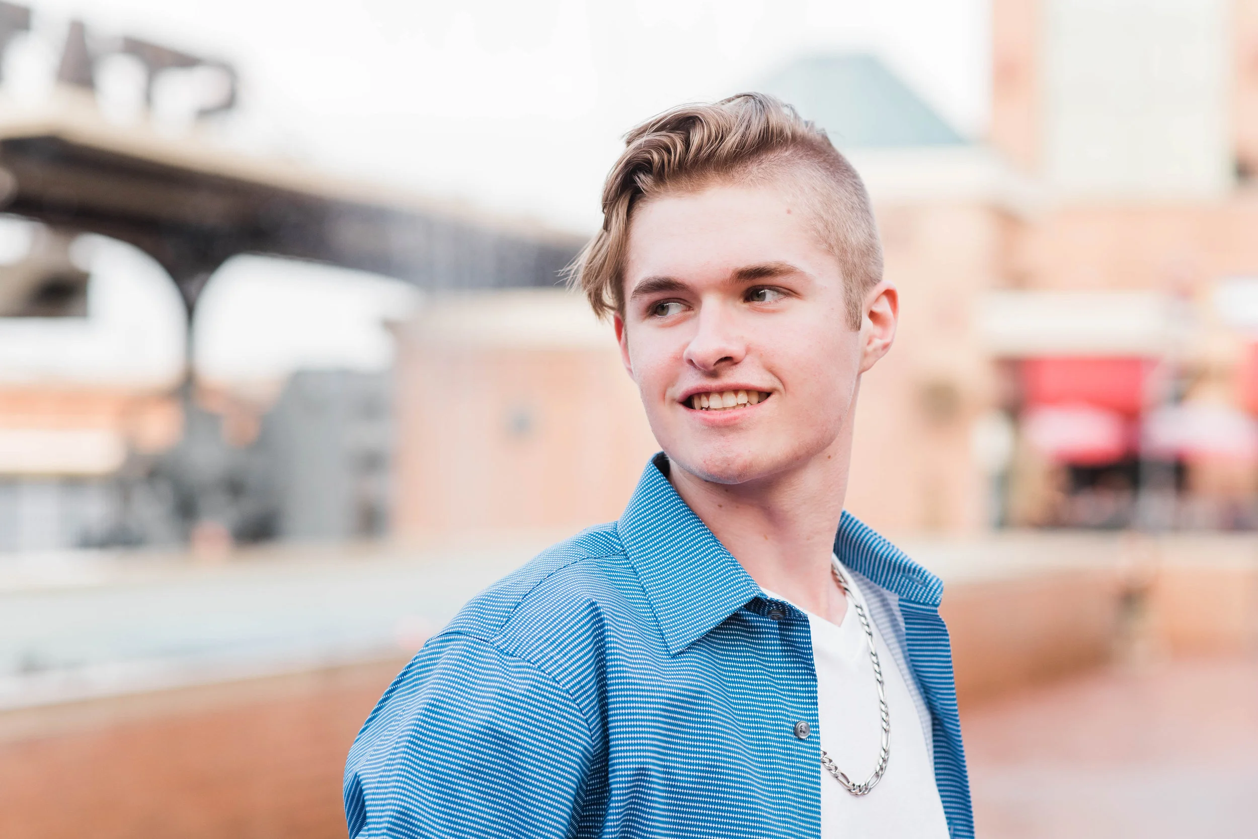 station square senior portrait session