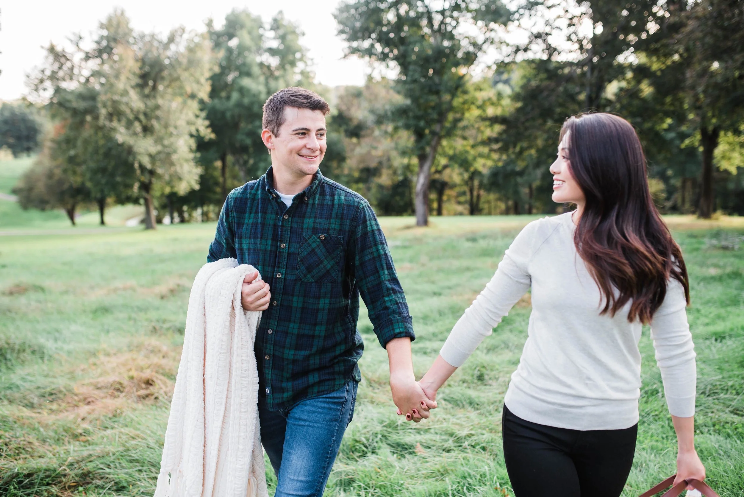 Pittsburgh Golf Course Engagement Photographer