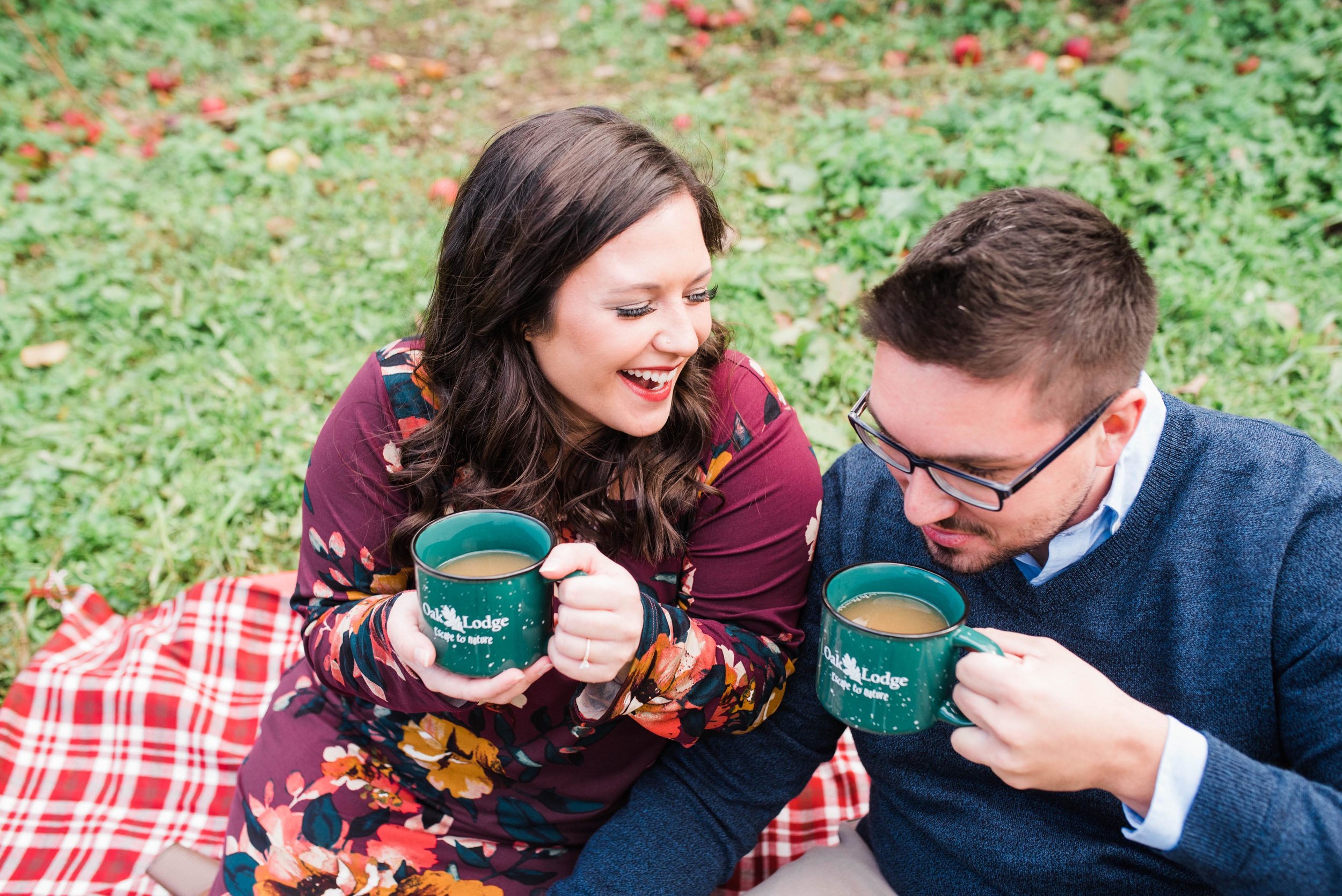 pittsburgh fall engagement session 