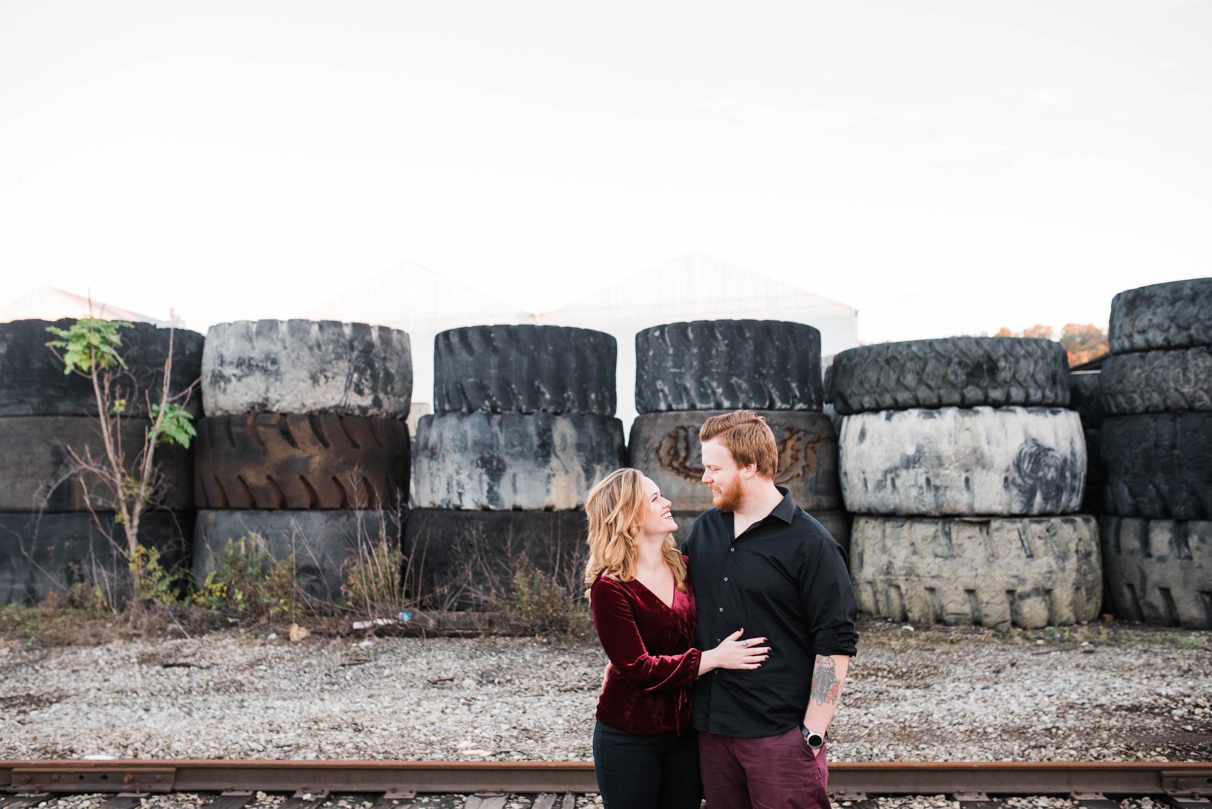 strip district engagement pictures, pittsburgh wedding photographer