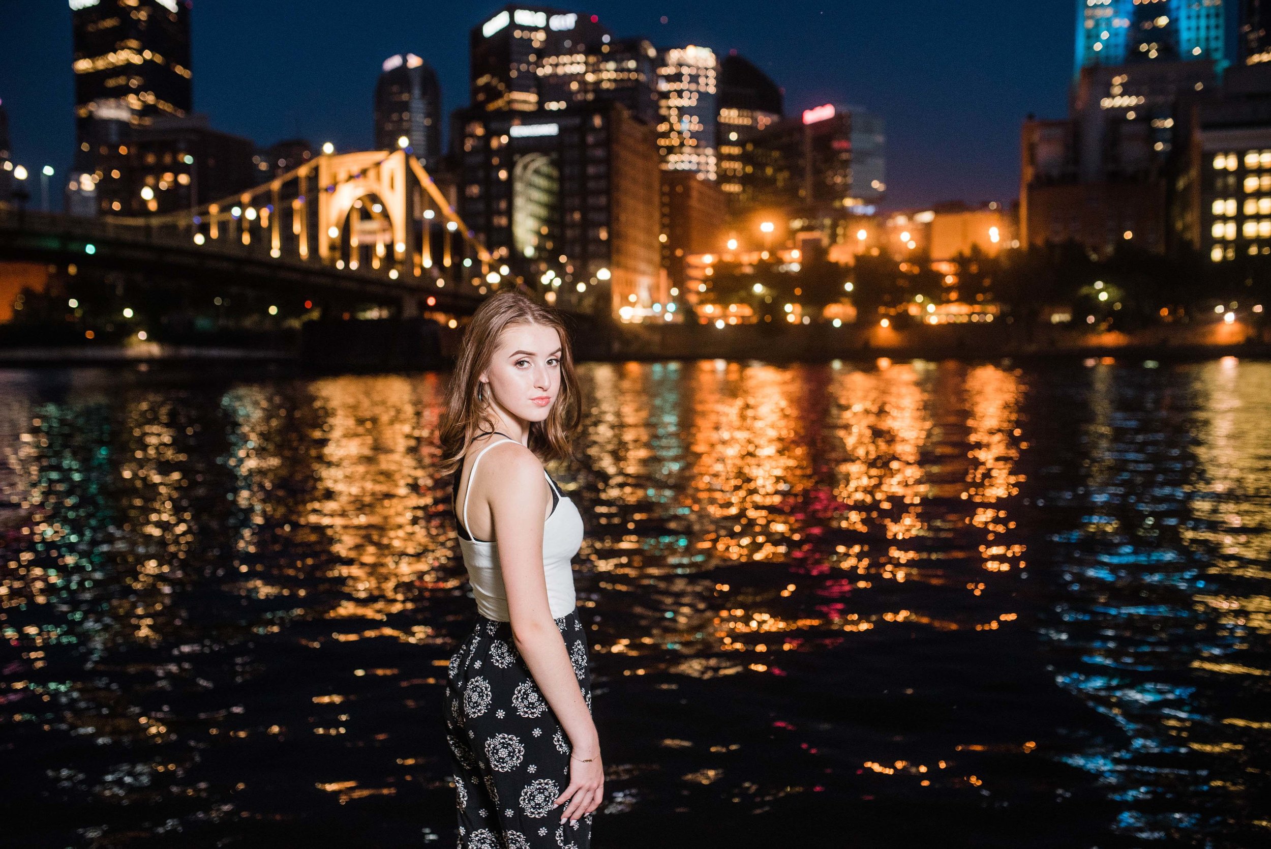 pittsburgh senior portrait photographer north shore