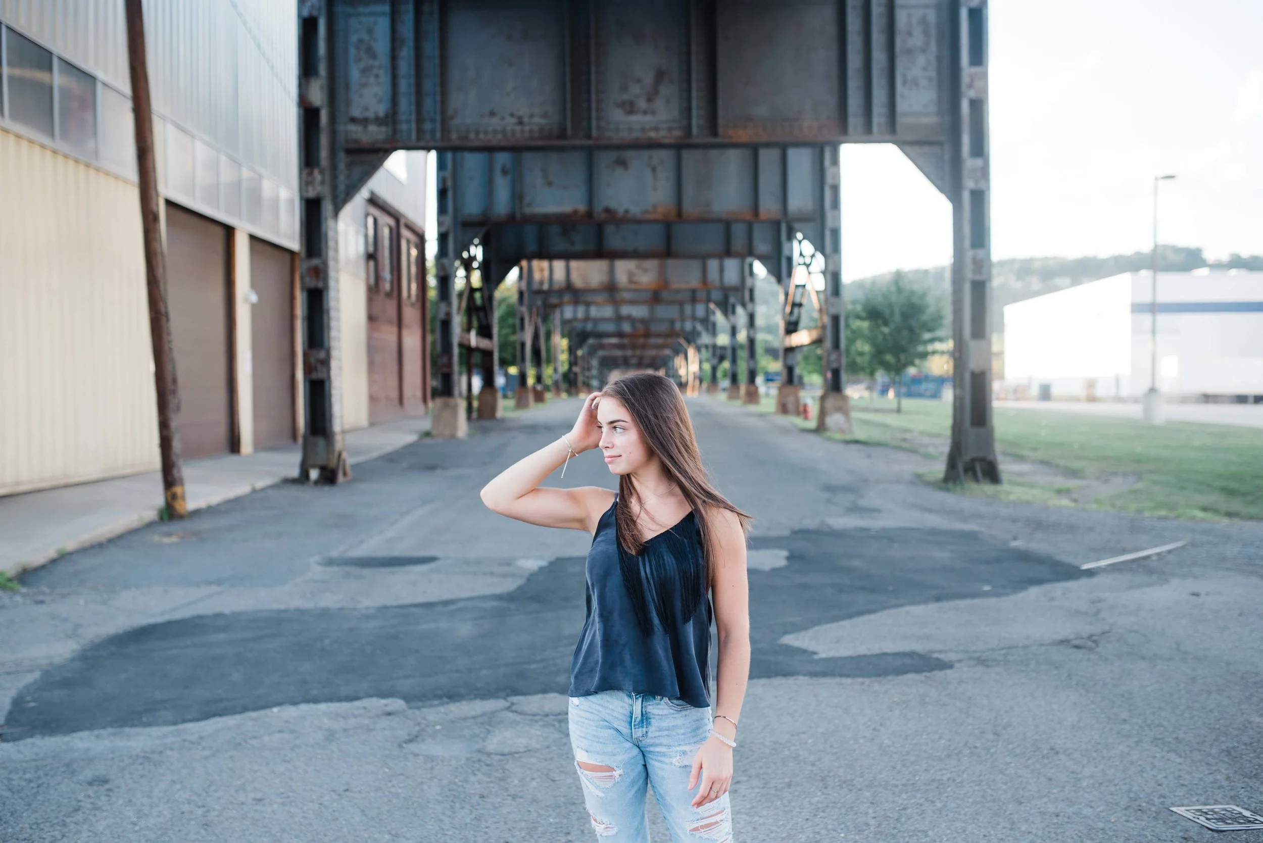 pittsburgh senior portraits strip district