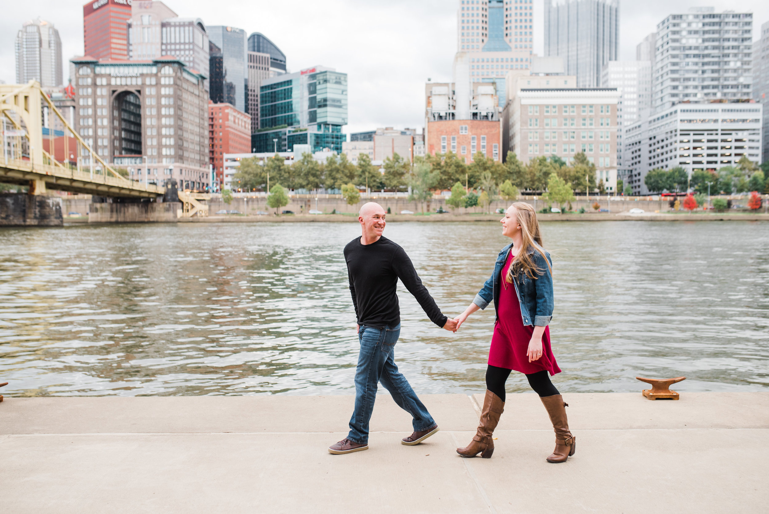 pittsburgh engagement photographer north shore