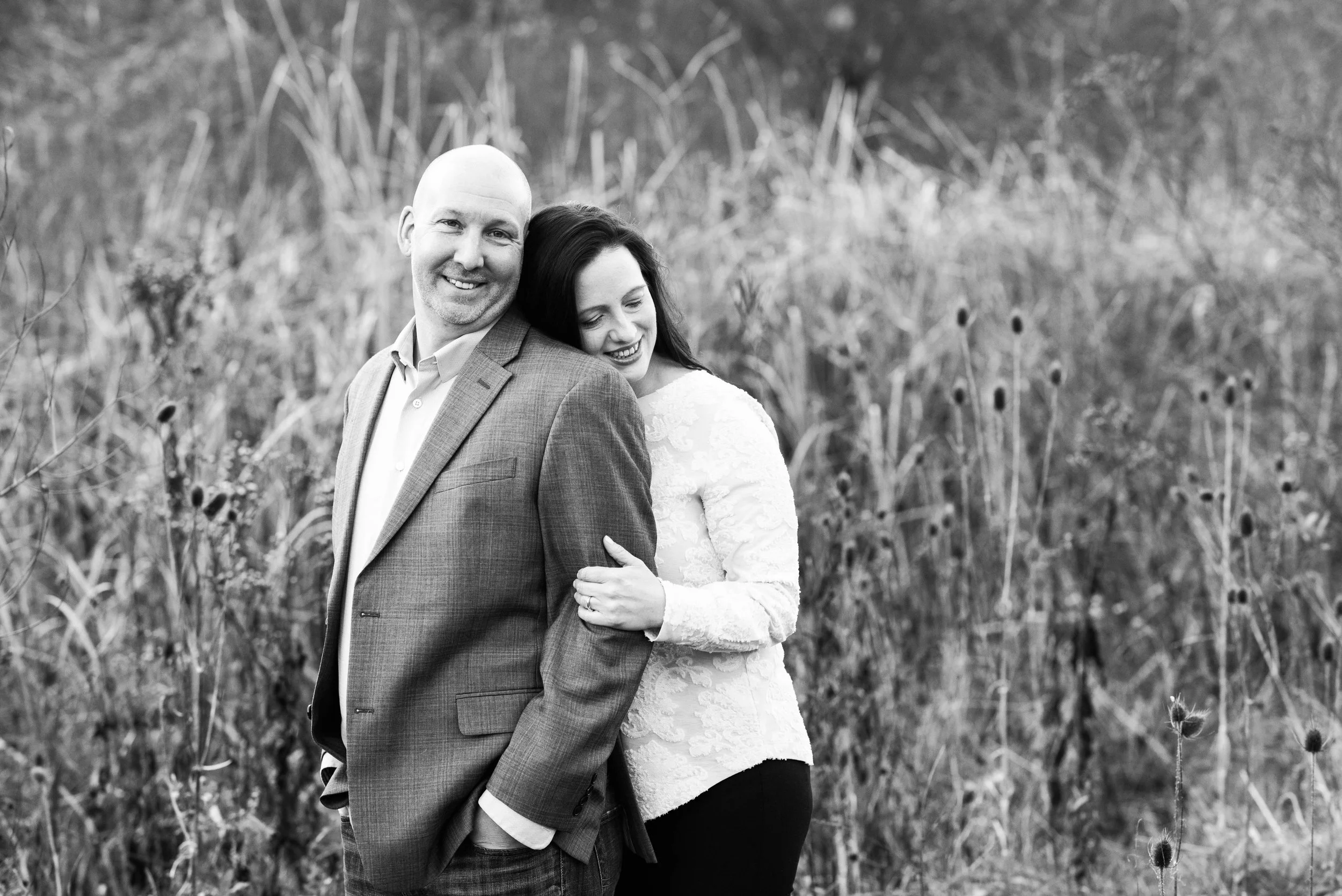 north park engagement session fall