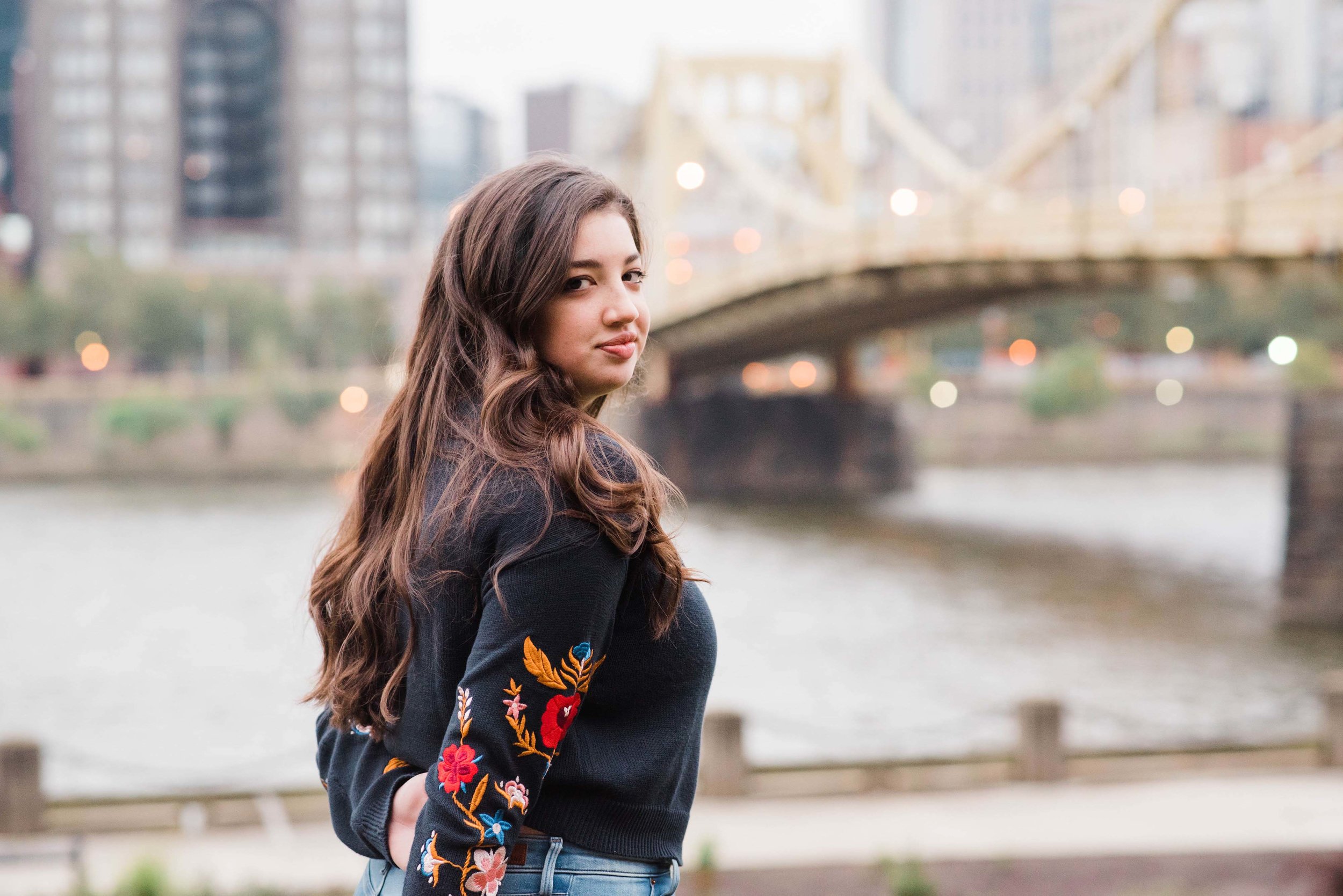 North Shore senior portraits