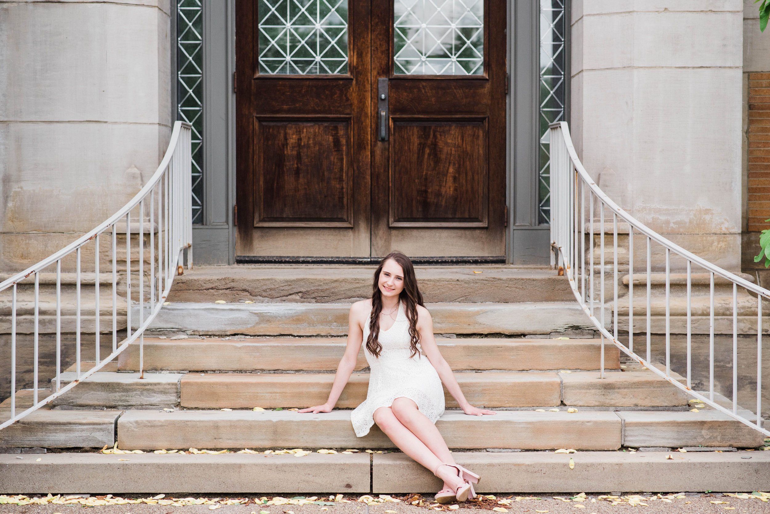 Phipps Conservatory High School Senior Session 