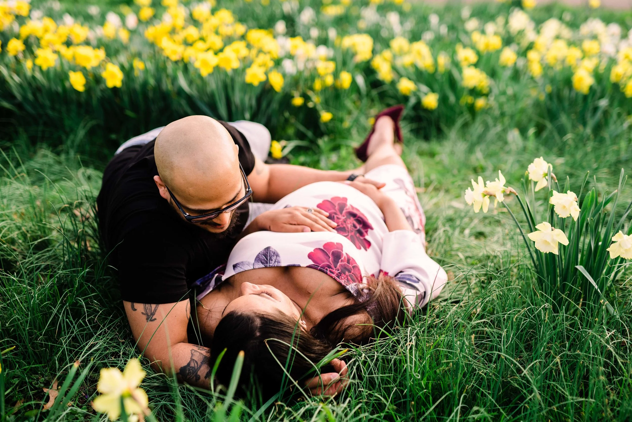 Mellon Park Maternity Session