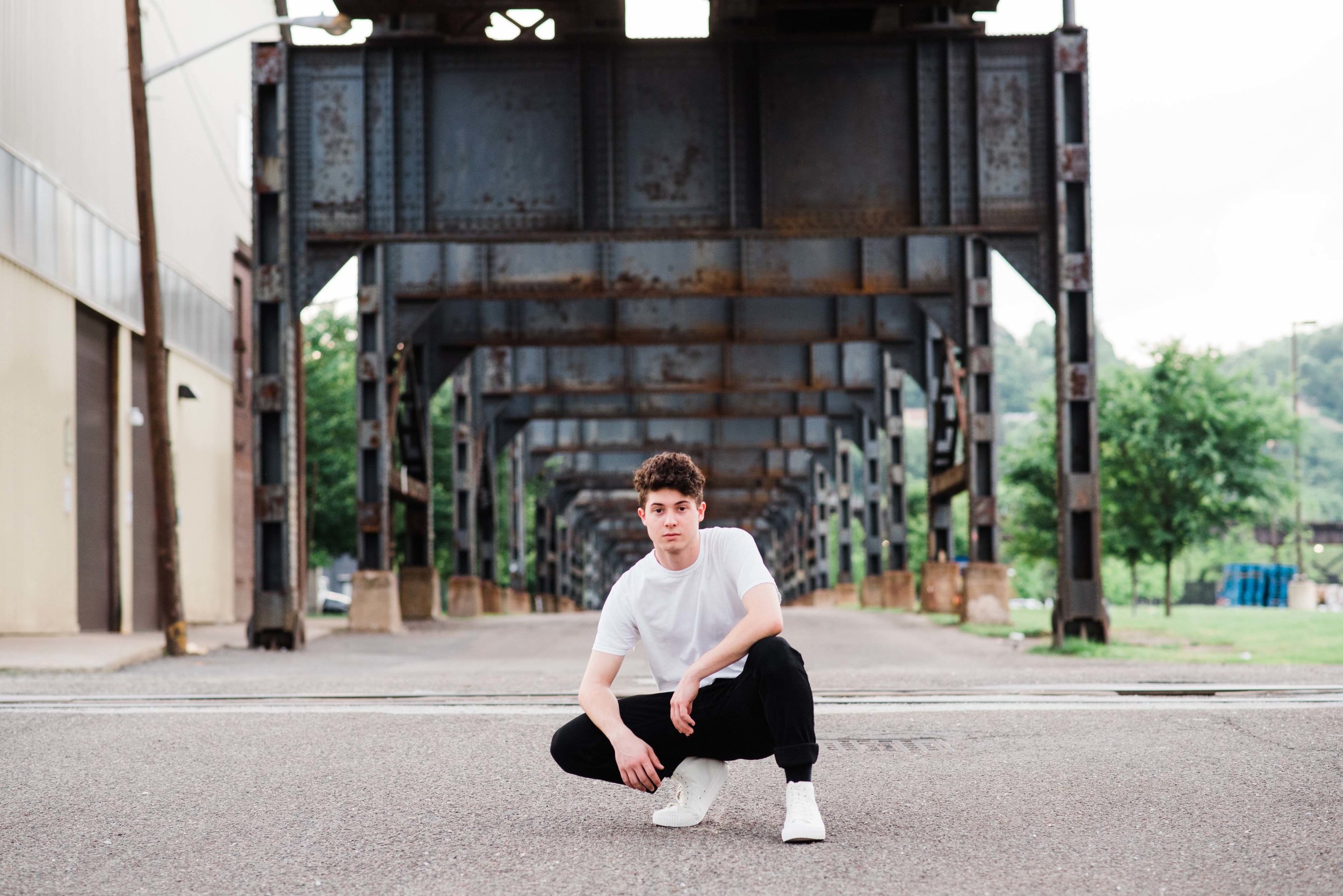 strip district senior portraits pittsburgh