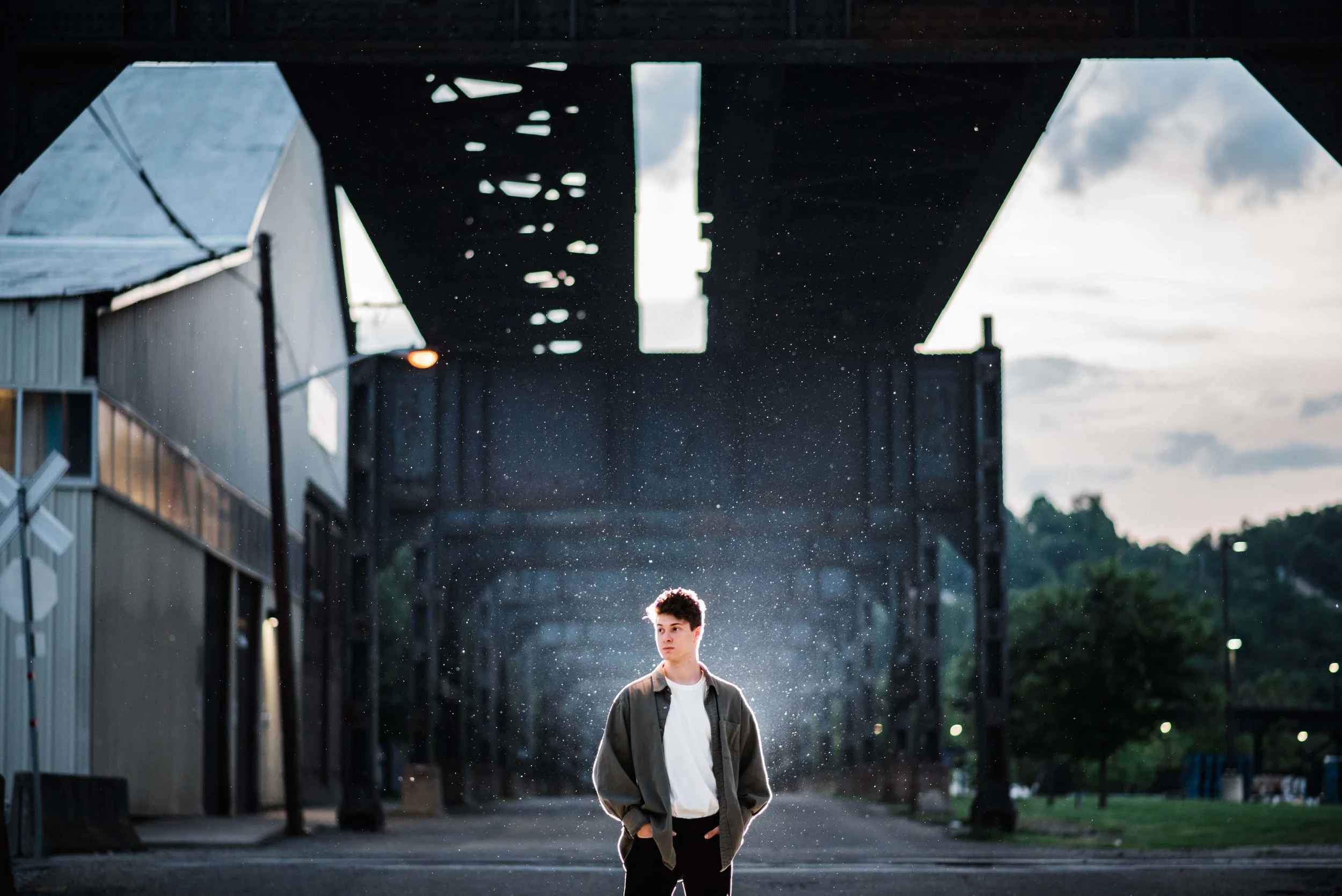 strip district senior portraits pittsburgh