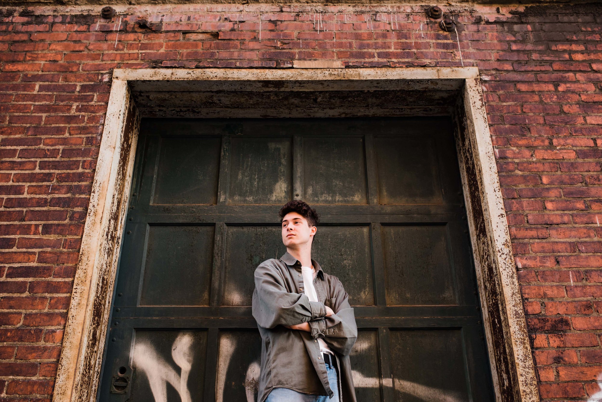 strip district senior portraits pittsburgh