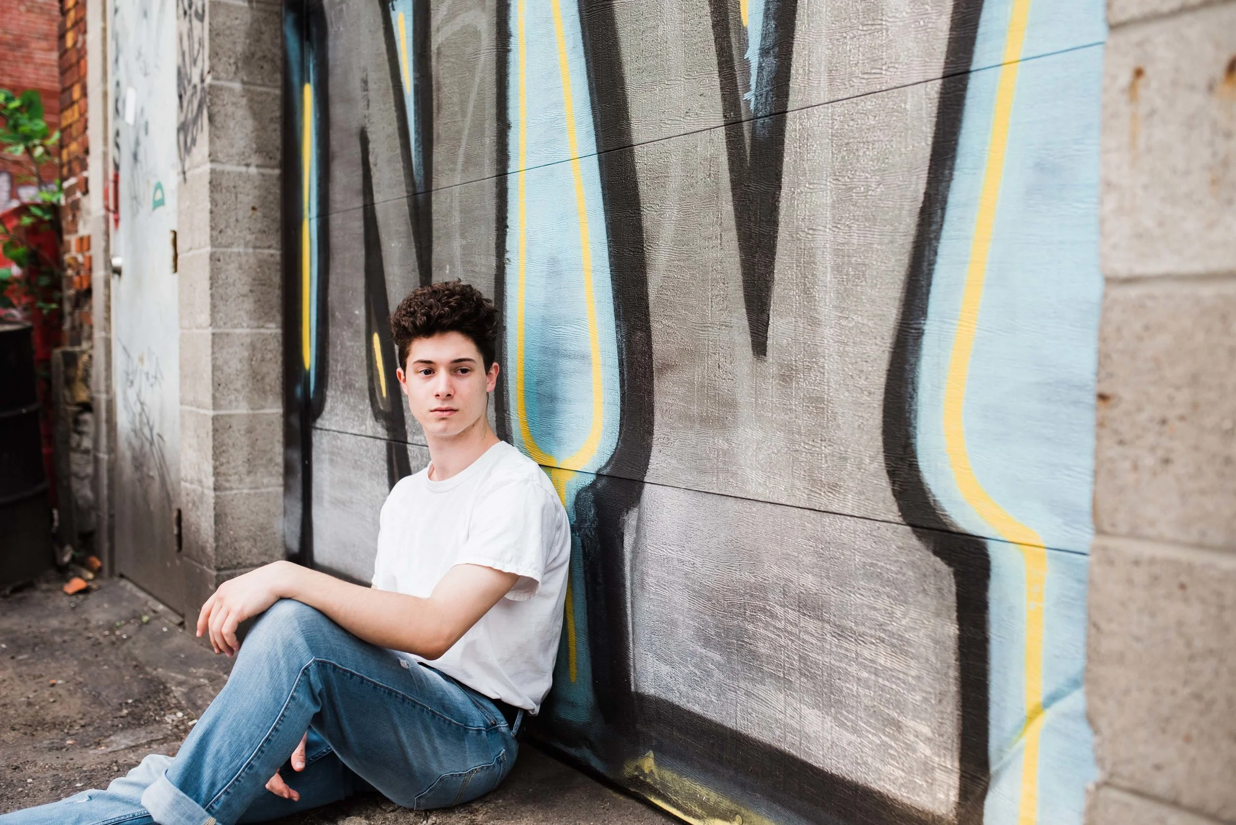 strip district senior portraits pittsburgh