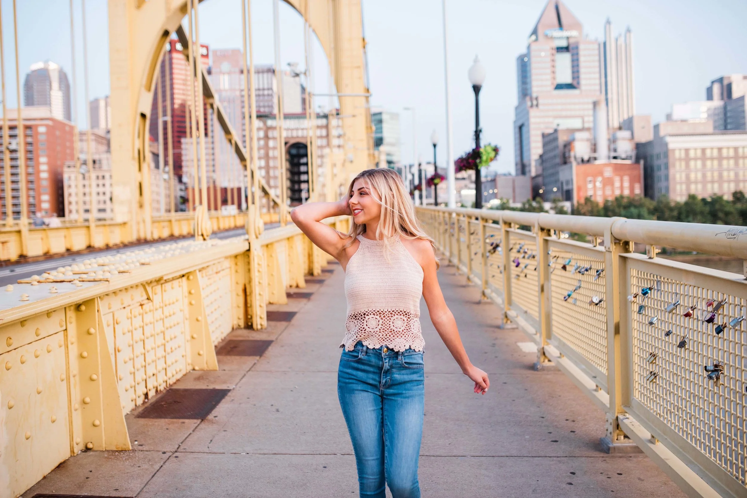 north shore senior session pittsburgh photographer