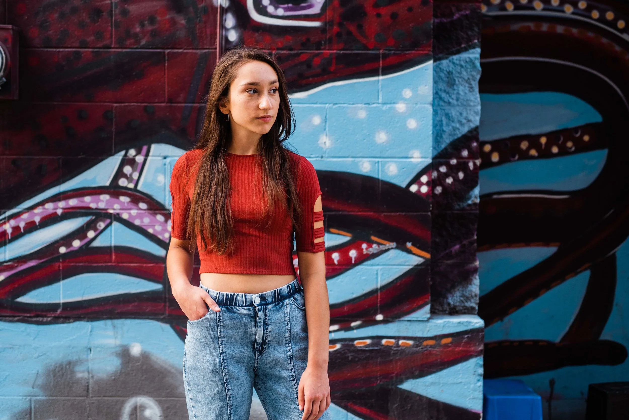 strip district high school senior portraits pittsburgh