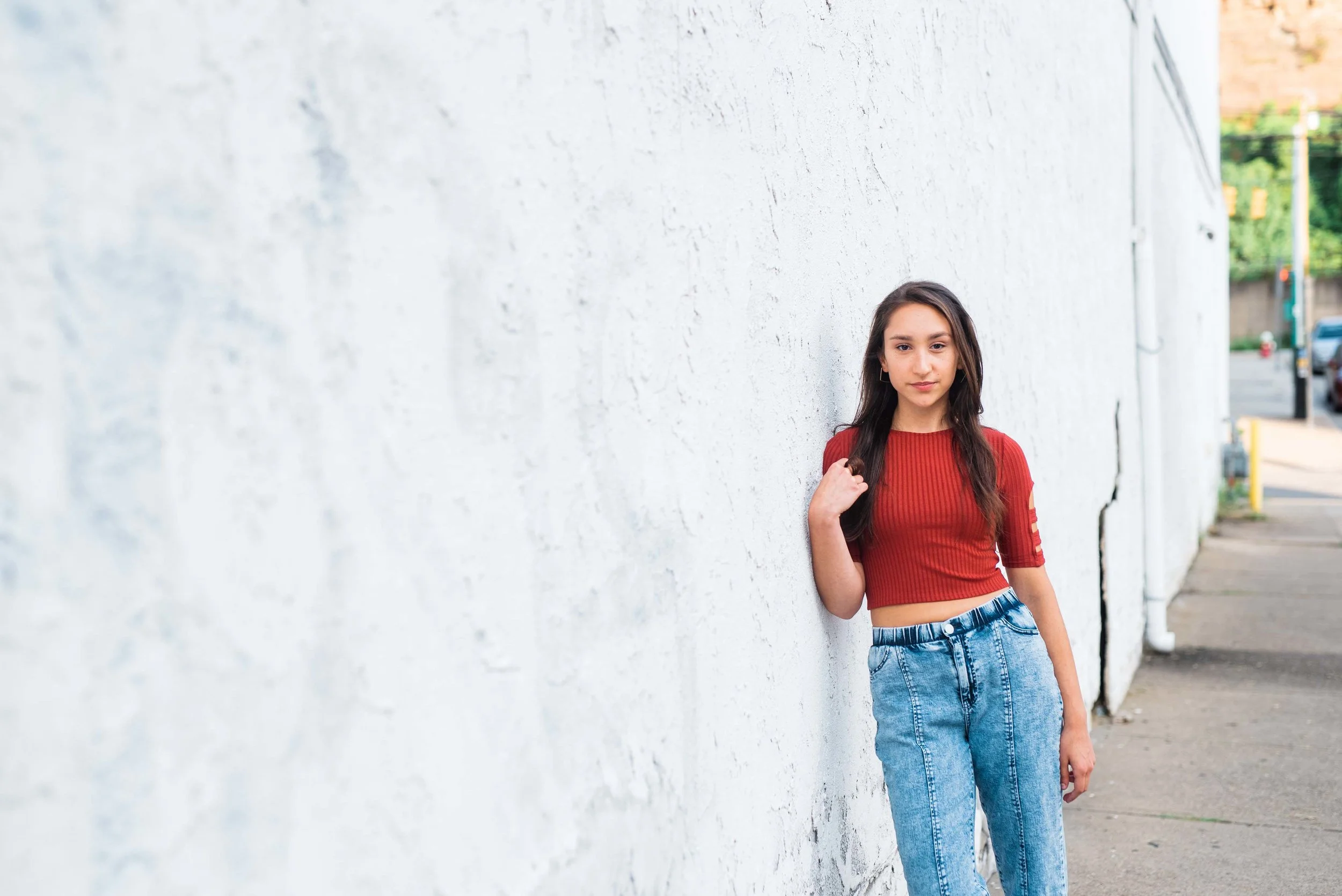 strip district high school senior portraits pittsburgh