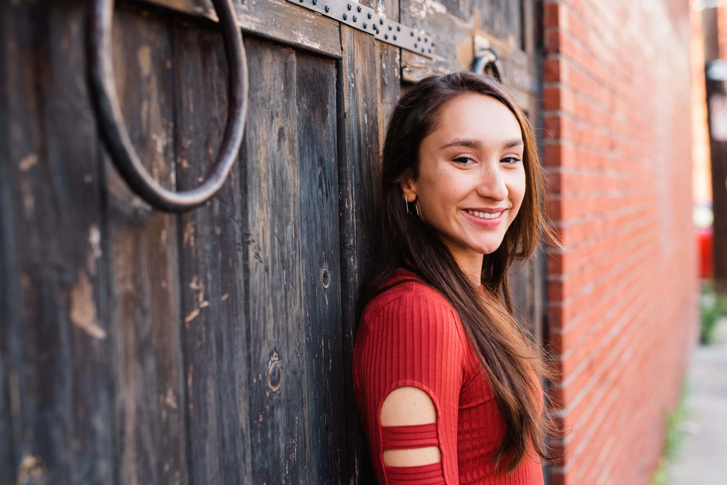 strip district high school senior portraits pittsburgh