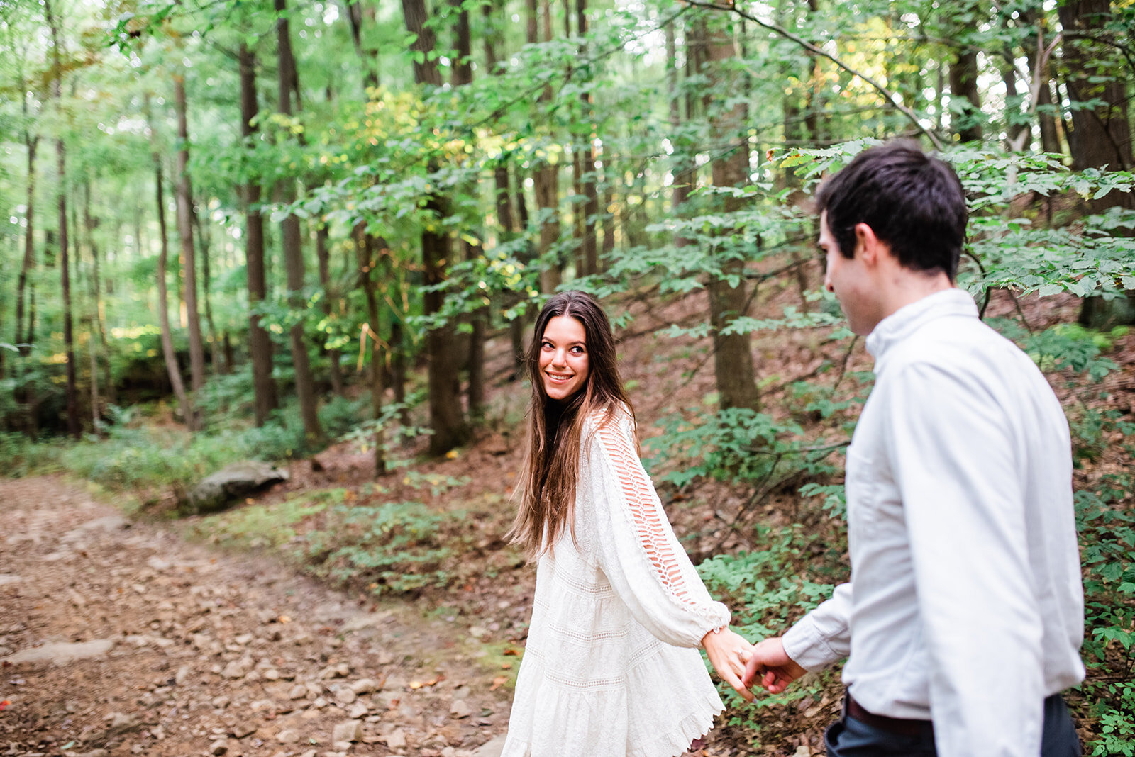 west virginia engagement session