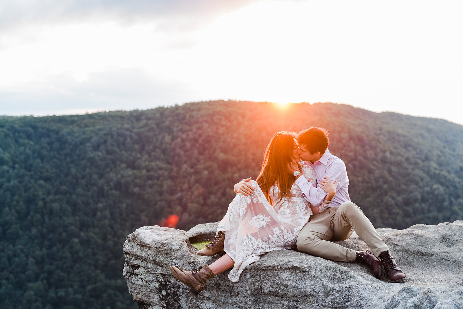 west virginia engagement session