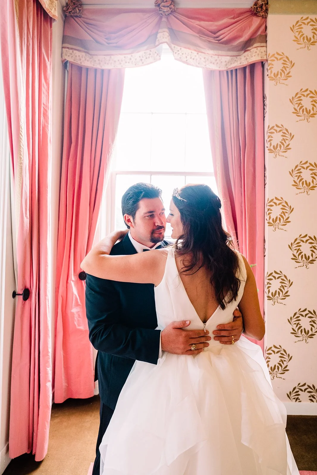 omni bedford springs wedding 