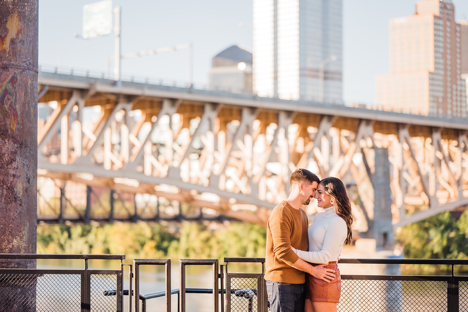 the highline engagement session