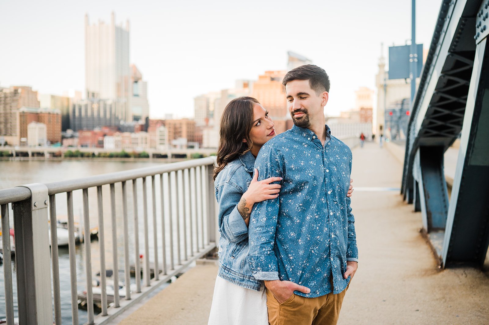 the highline engagement session