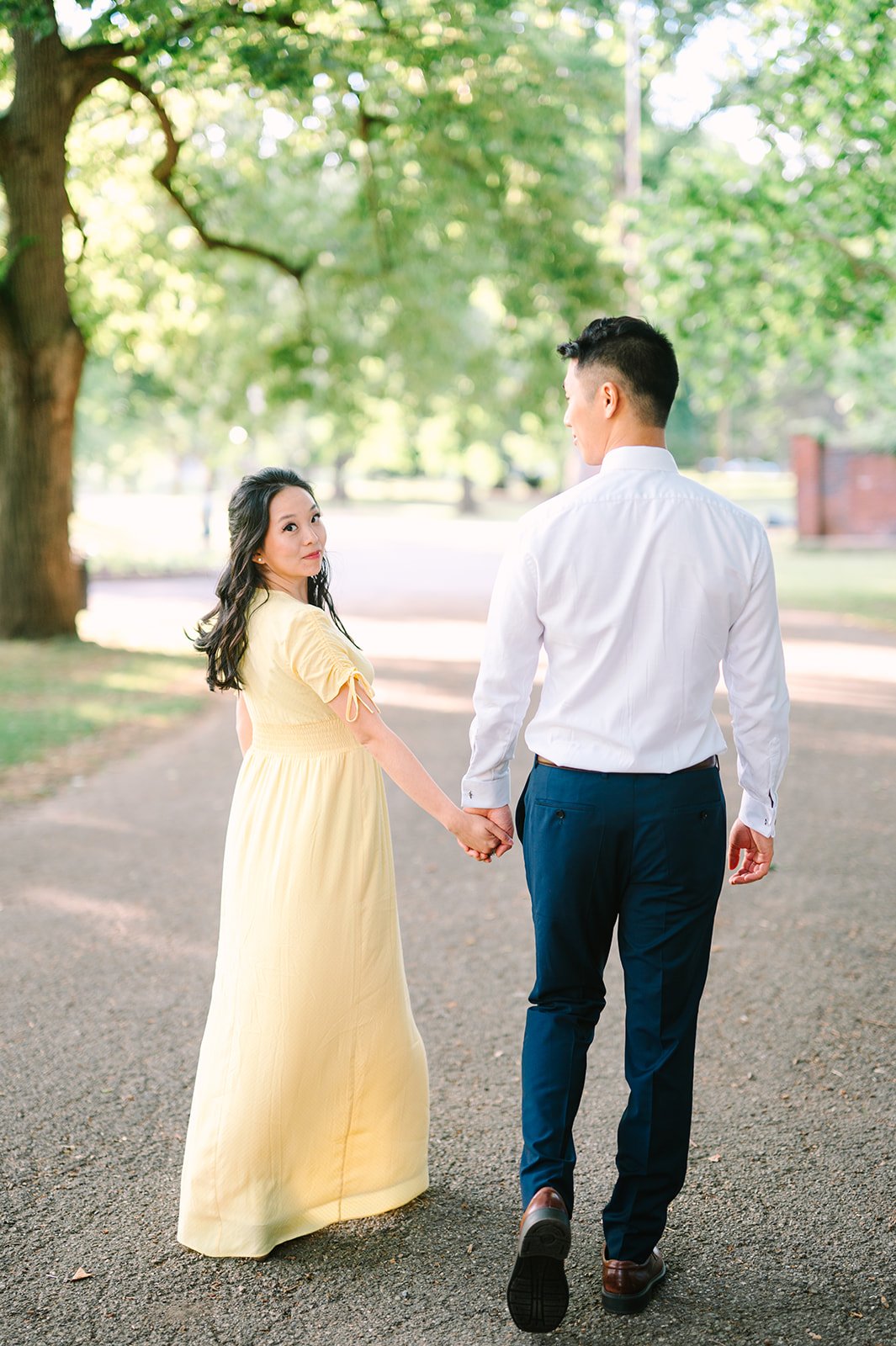 allegheny commons park engagement session