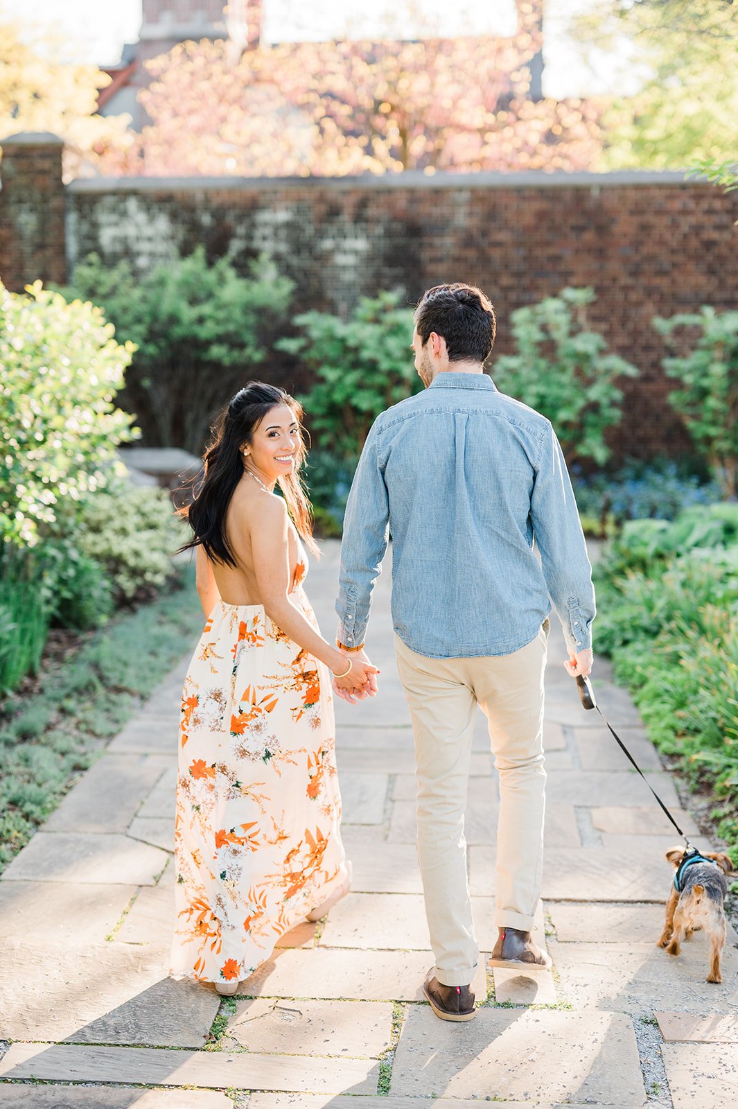 mellon park engagement session pittsburgh photographer