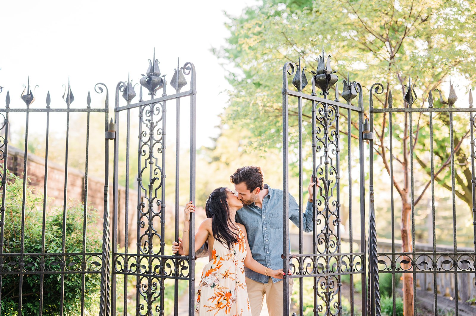 mellon park engagement session pittsburgh photographer