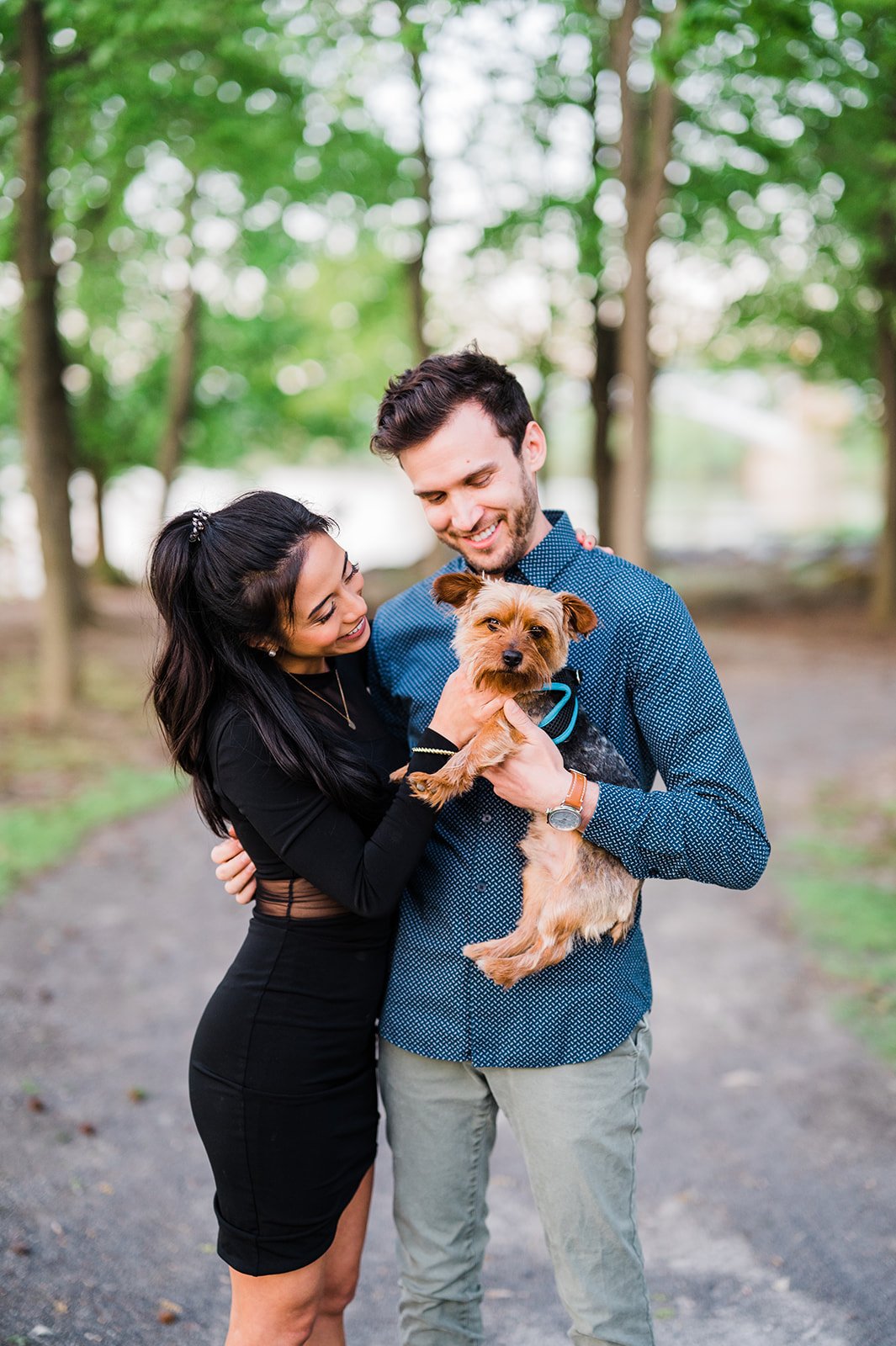 mellon park engagement session pittsburgh photographer