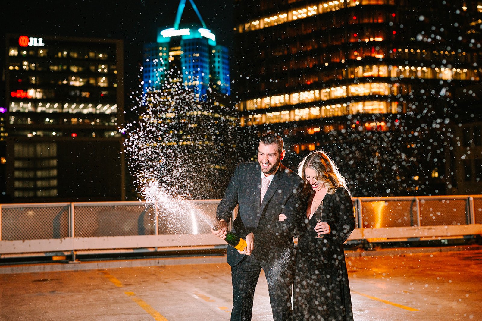 downtown pittsburgh engagement session