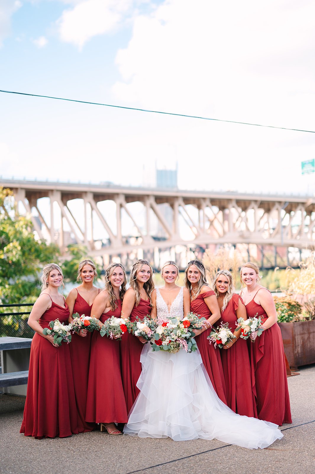 the highline wedding photos pittsburgh