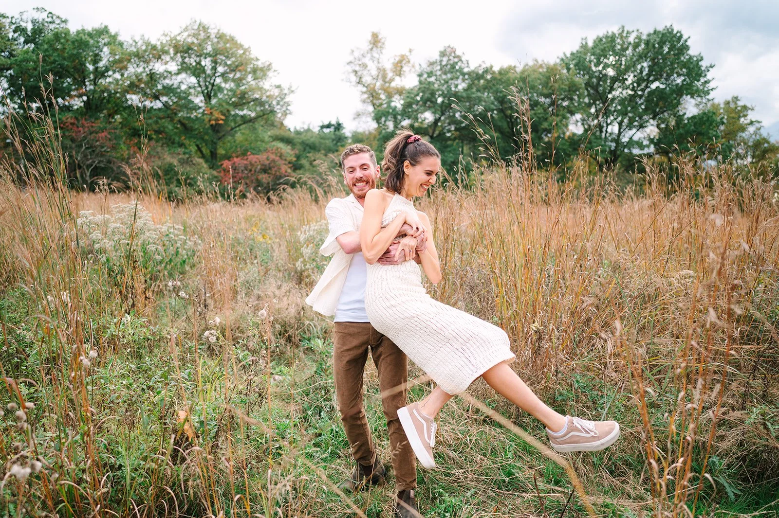 schenley park engagement session pittsburgh