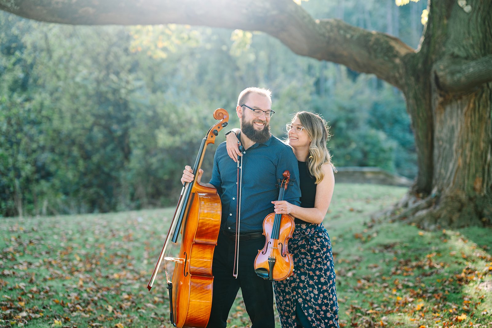 north park engagement session pittsburgh