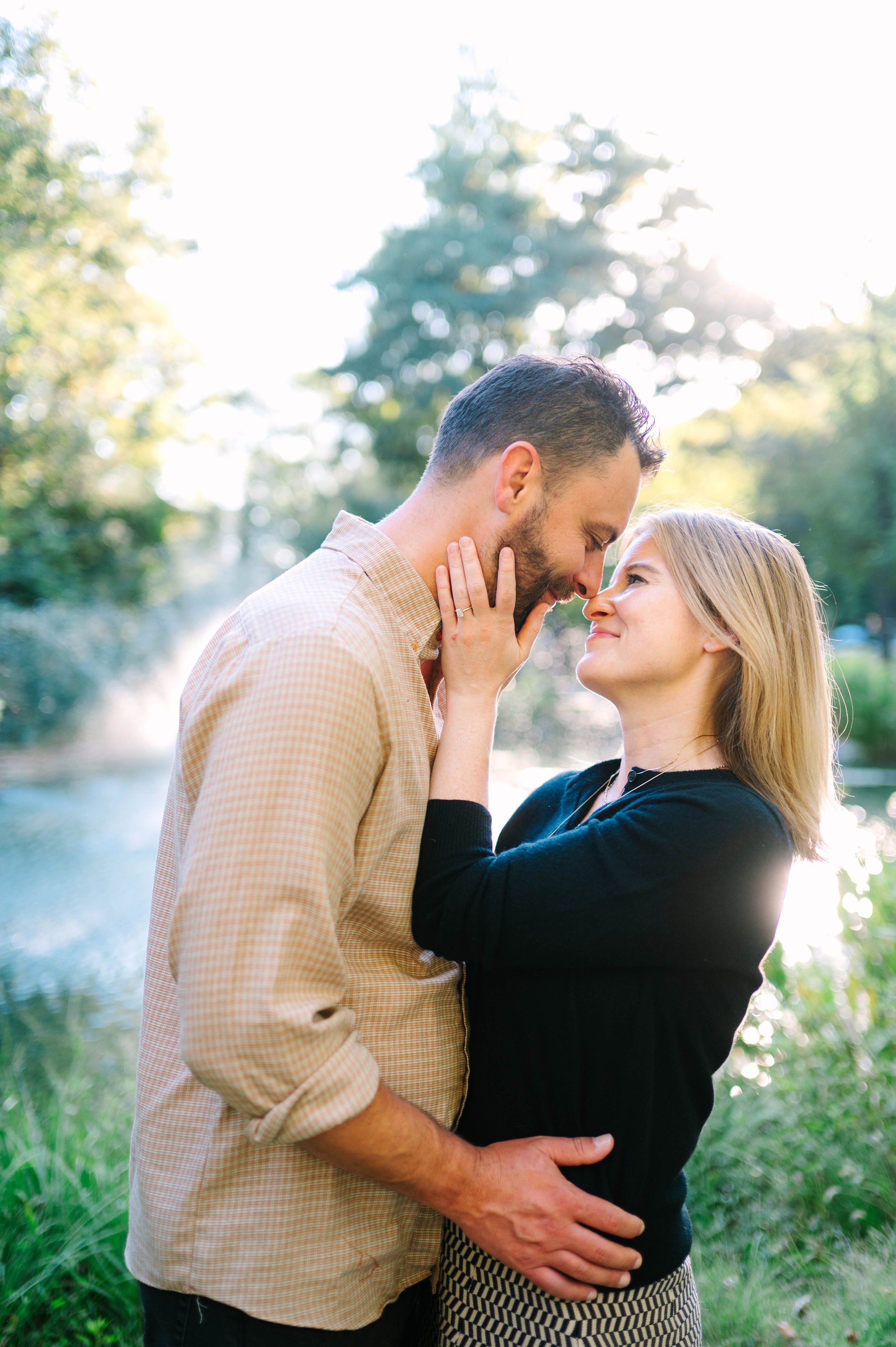schenley park engagement session