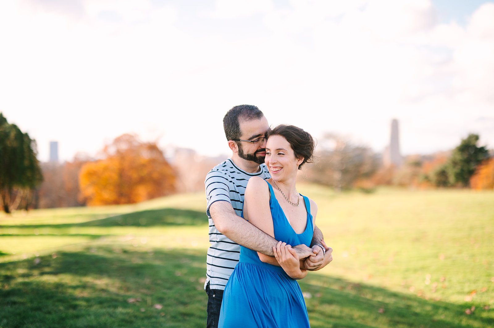 schenley park engagement session