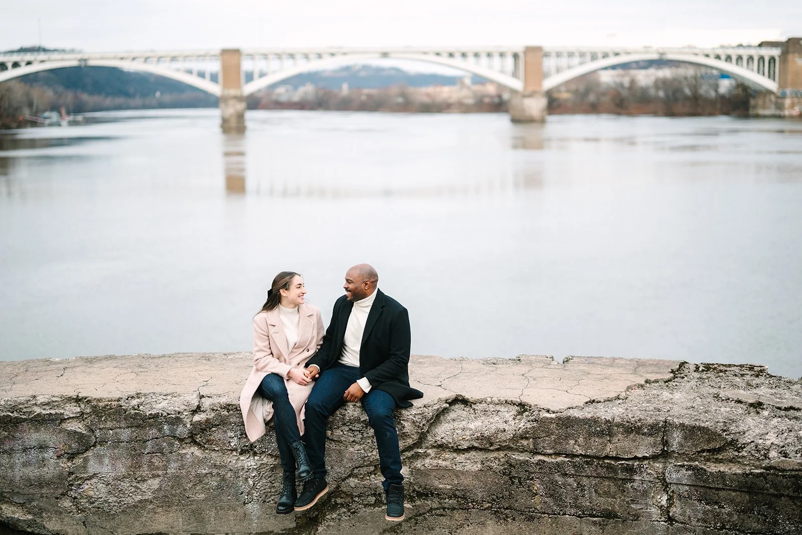 washingtons landing engagment session