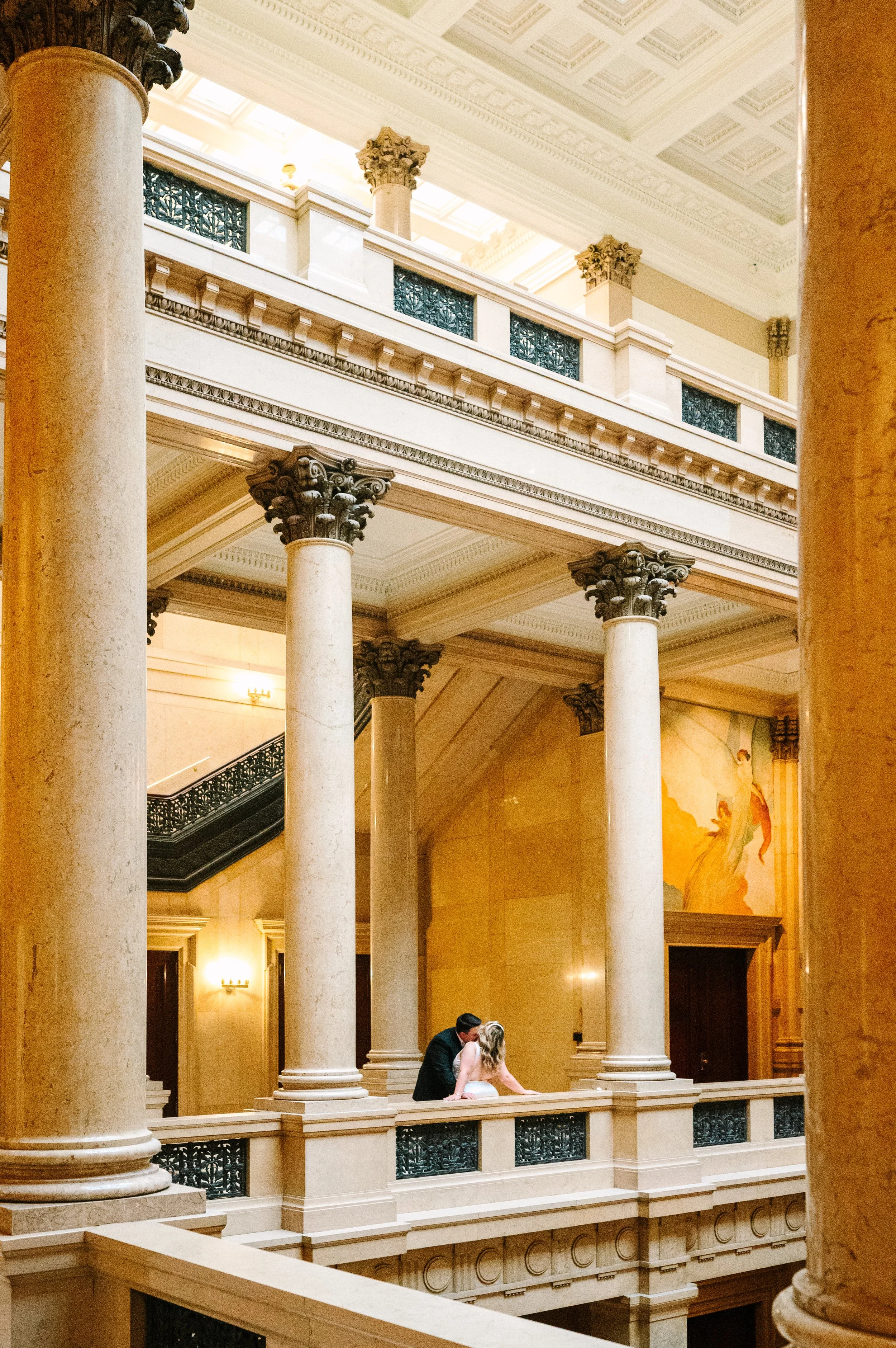 carnegie museum of art engagement session