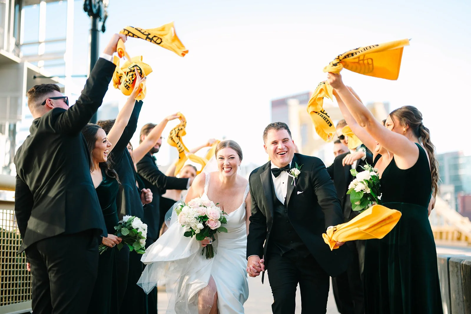 Terra &amp; Andrew’s Renaissance Pittsburgh Hotel &amp; Epiphany Church Wedding